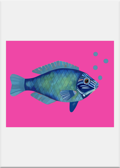 Art Print: Whimsical Fish