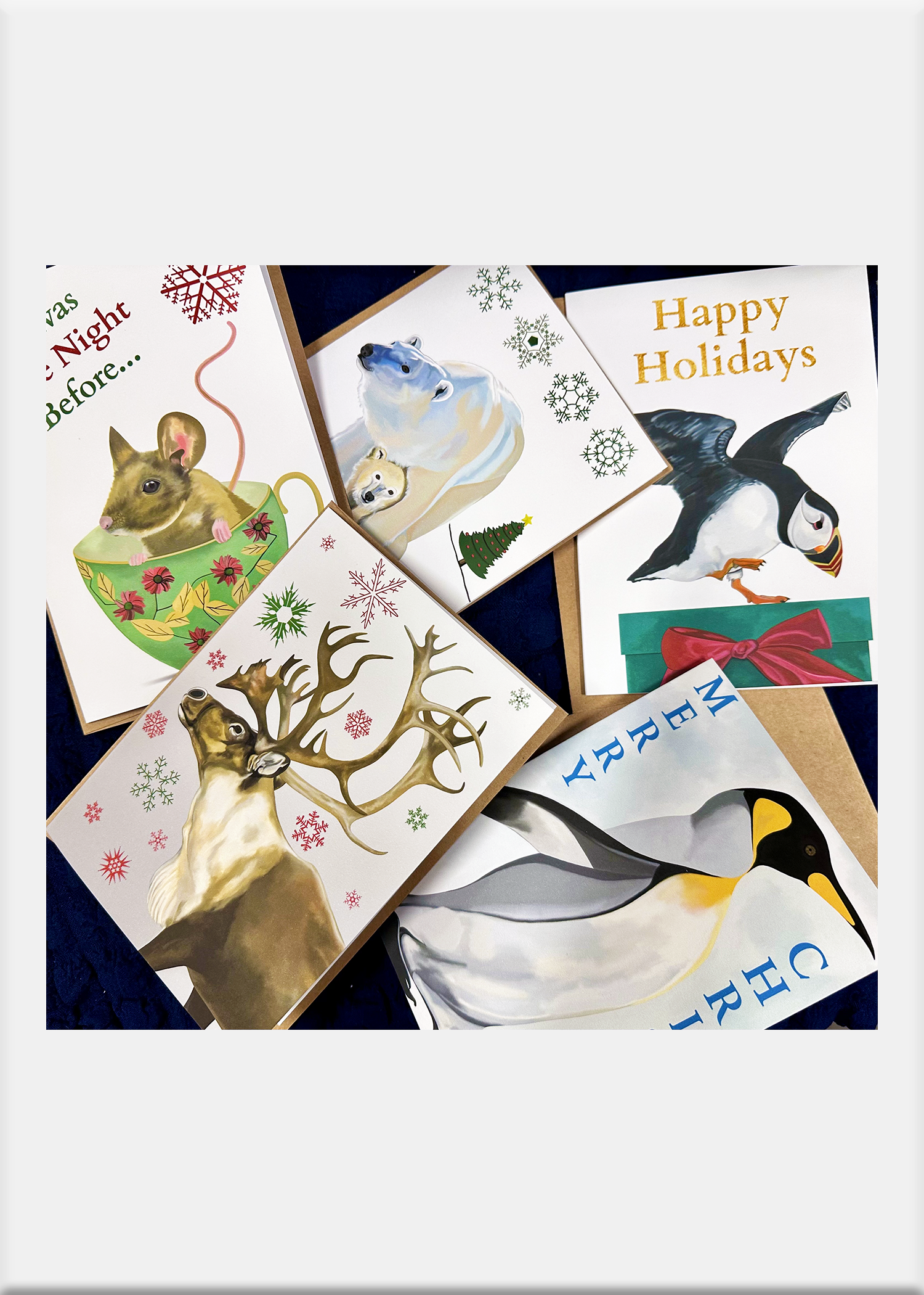 Christmas Card: Reindeer