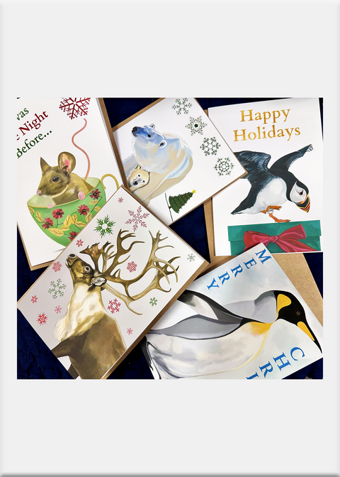 Christmas Card: Reindeer