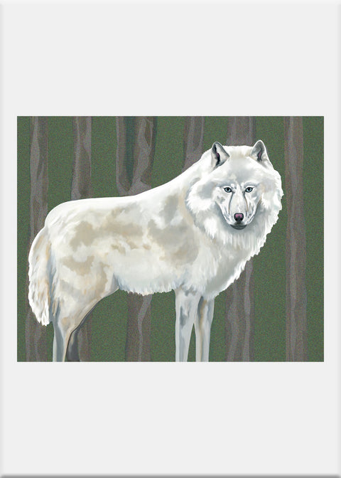 Wolf Art Print - Conversation Art Pieces