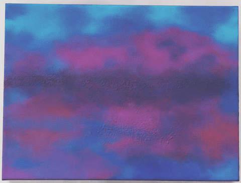 Abstract Landscape: Water & Clouds - Conversation Art Pieces