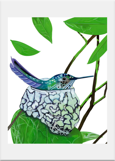 Hummingbird - Conversation Art Pieces