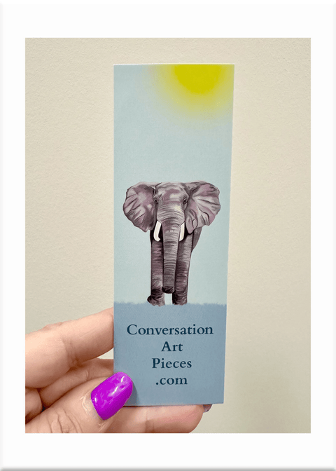 Laminated Bookmarks - Conversation Art Pieces