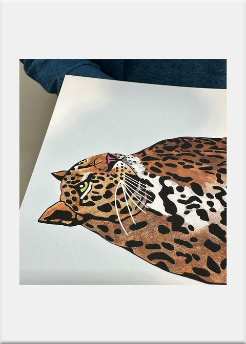 Leopard - Conversation Art Pieces