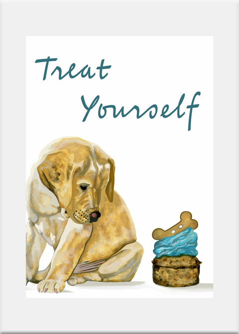 Puppy & Treat - Conversation Art Pieces