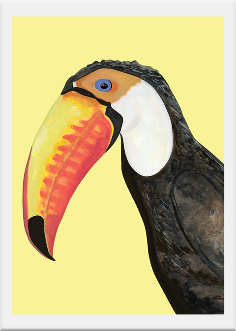 Toucan Art Print - Conversation Art Pieces