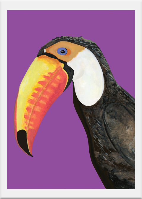 Toucan Art Print - Conversation Art Pieces