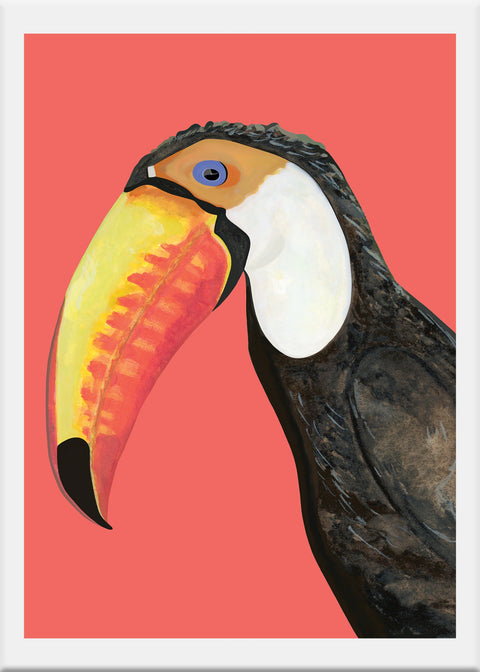 Toucan Art Print - Conversation Art Pieces